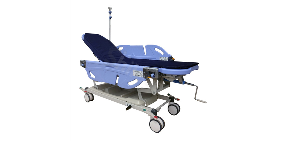 豪華升降平車(chē)SLV-B4307 Luxurious Rise-and-Fall Stretcher Cart