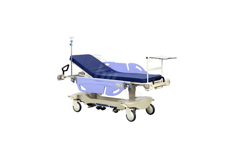 豪華升降平車SLV-B4309  Luxurious Hydraulic Rise-and-Fall Stretcher Cart