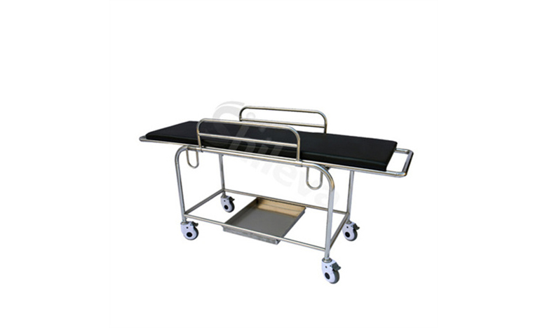 小四輪擔(dān)架車SLV-B4305S Stainless-steel Stretcher with Four Castors