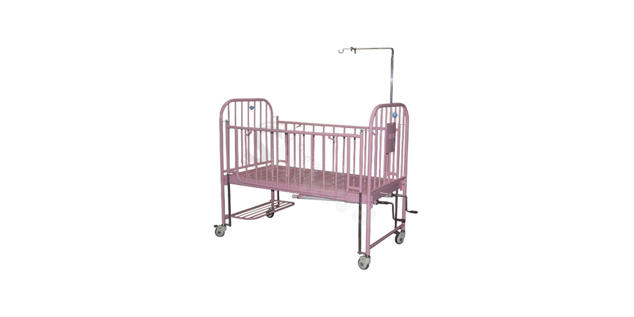 高欄雙搖兒童床SLV-B4207-1 High Rail Double-crank Children Bed