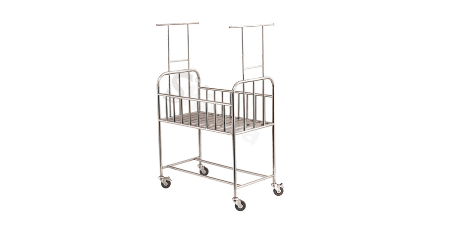 不銹鋼嬰兒床SLV-B4202S Deluxe Baby Trolley