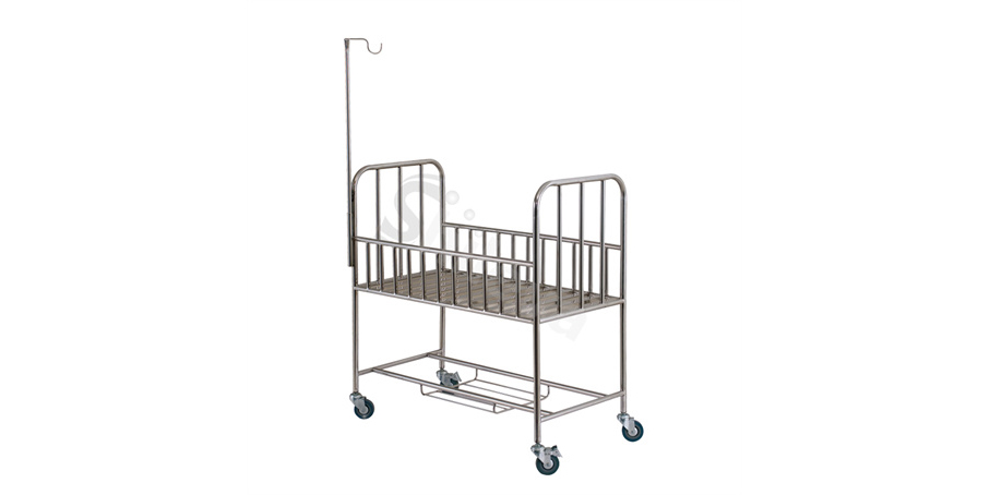 不銹鋼嬰兒床SLV-B4202S Deluxe Baby Trolley