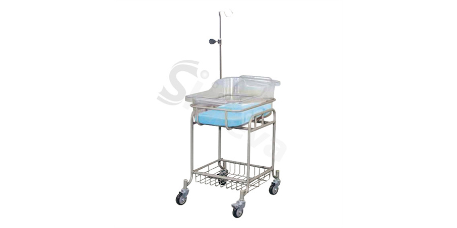 鋼噴塑嬰兒床SLV-B4204S Deluxe Baby Trolley